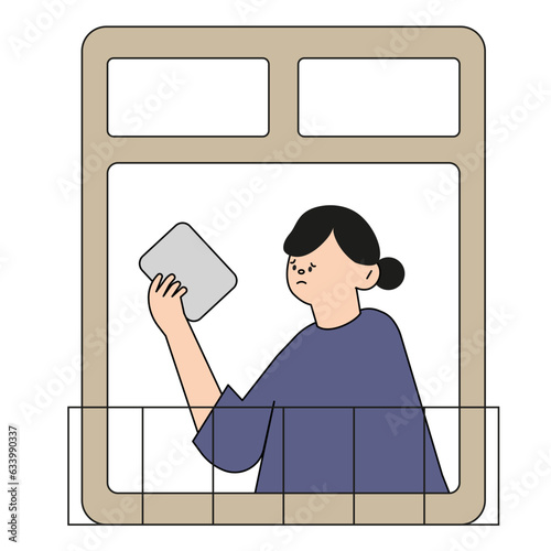 Window dwellers with industrial pollutions