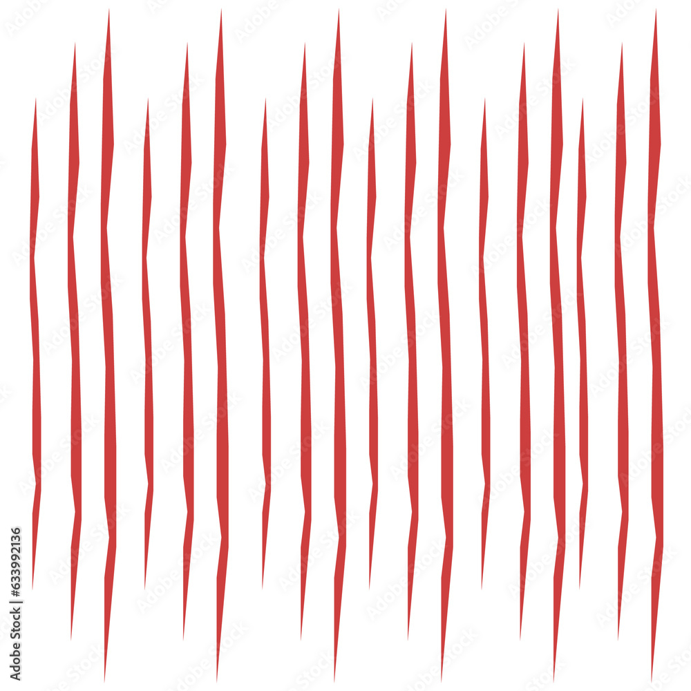 Digital png illustration of red pattern on transparent background