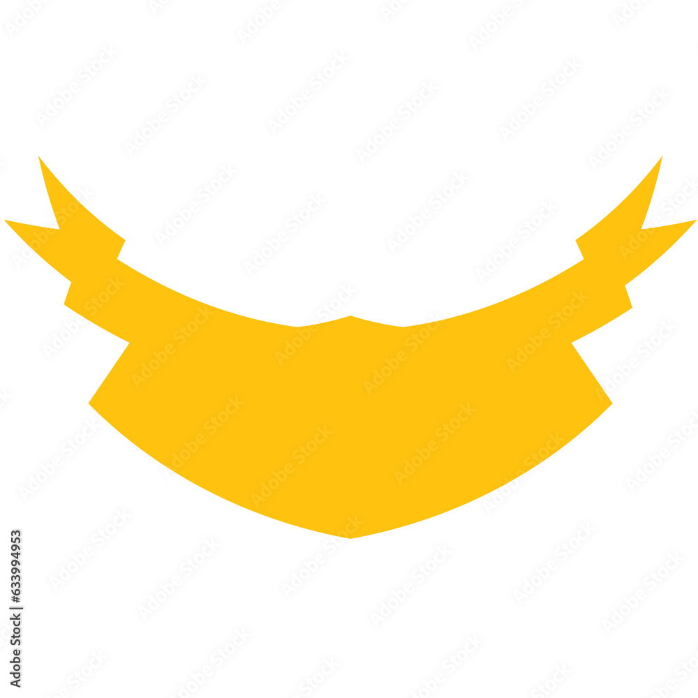 Digital png illustration of yellow badge with copy space on transparent background Digital png illustration of yellow badge with copy space on transparent background