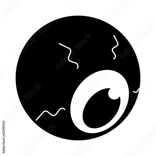 eye watch halloween scary see black element