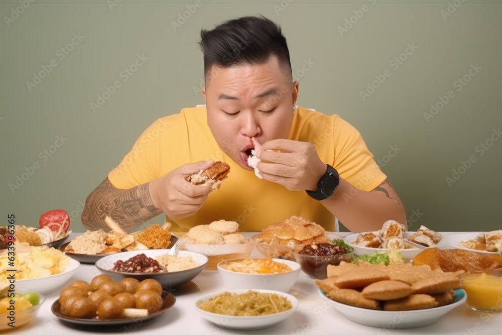 Food blogger table. Generate Ai Food blogger table. Generate Ai