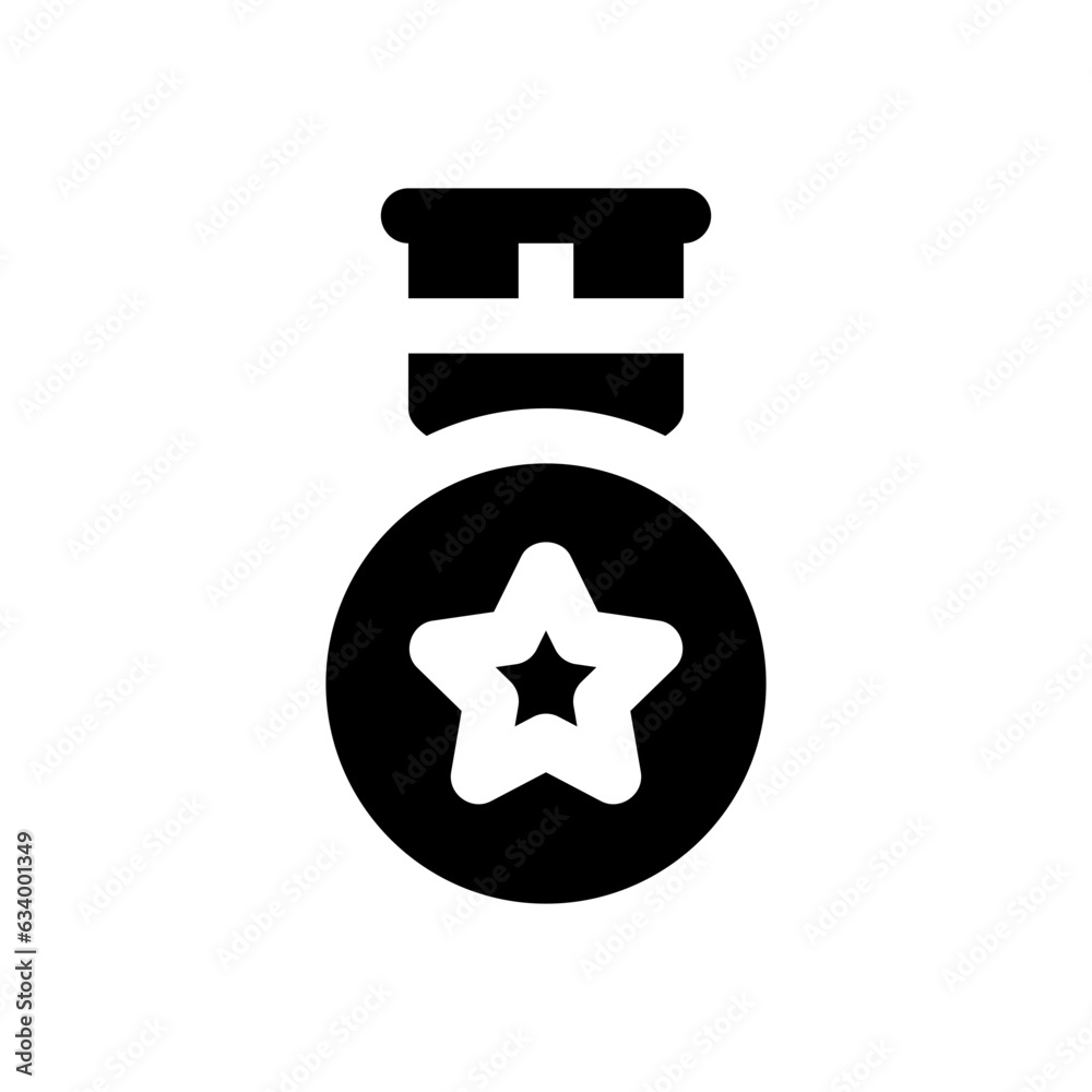 medal glyph icon medal glyph icon
