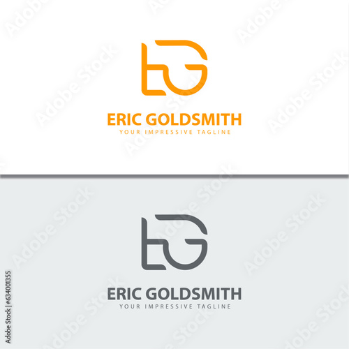  GE. G ,E, ,EG , Letter Logo Design, Eric Goldsmith, Stylish, Modern logo