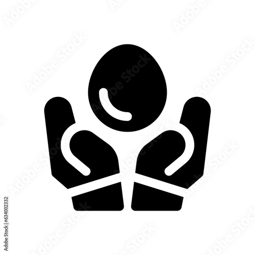 incubator glyph icon