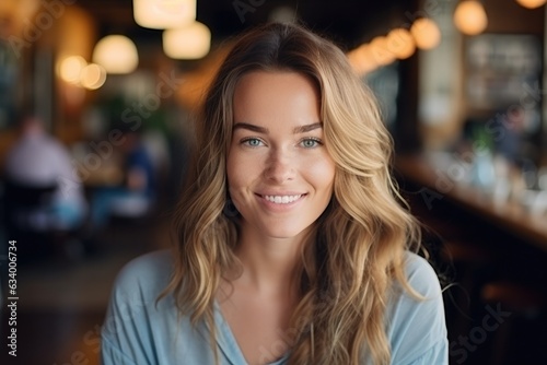 Portrait of smiling female