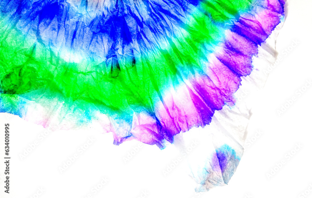 Obraz premium Tie Dye Swirl. Vintage Dirty Art Organic. Water