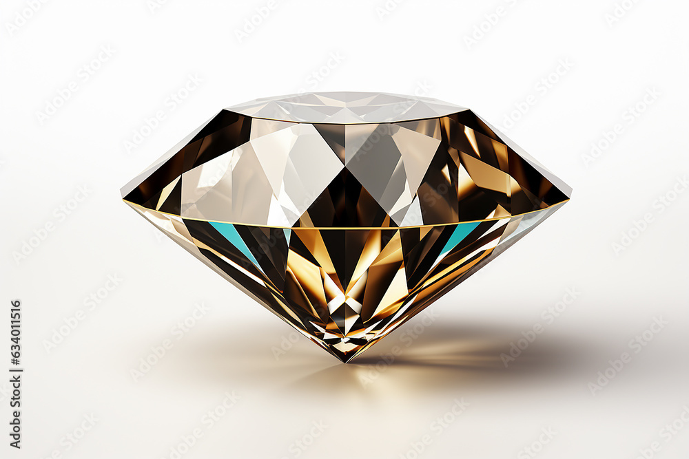 simple Diamond icon flat illustration simple Diamond icon flat illustration