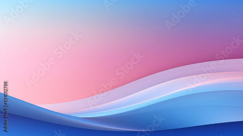 a gradient in blue and pink light colors for background With generate Ai