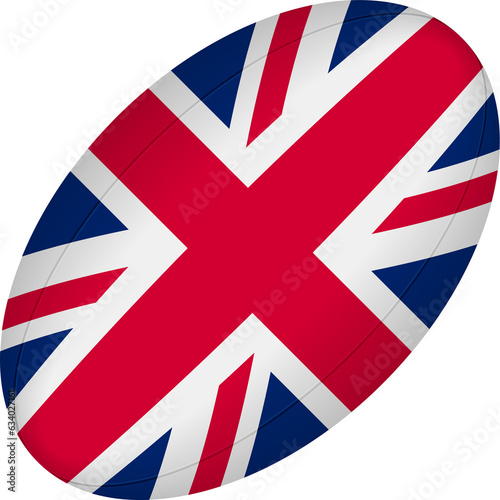 United Kingdom rugby ball.