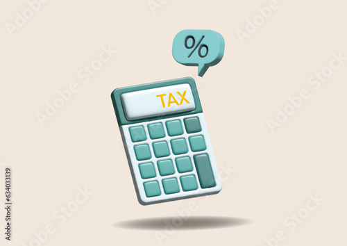 Tax preparation abstract concept vector illustration.The corporate tax, taxable income, fiscal year, document preparation, payment planning, corporate accountancy, and annual return abstract metaphor.