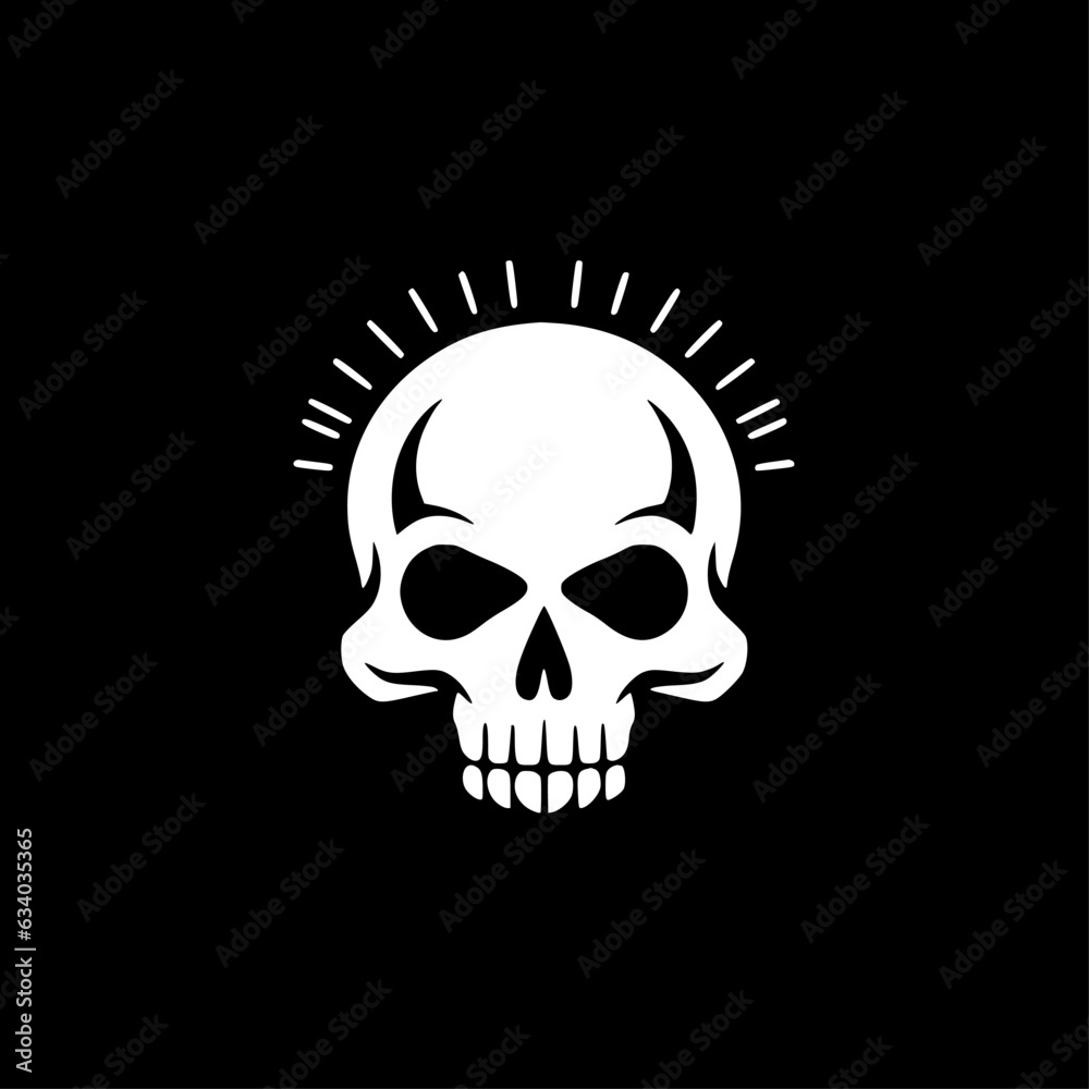 Skull - High Quality Vector Logo - Vector illustration ideal for T-shirt graphic Skull - High Quality Vector Logo - Vector illustration ideal for T-shirt graphic