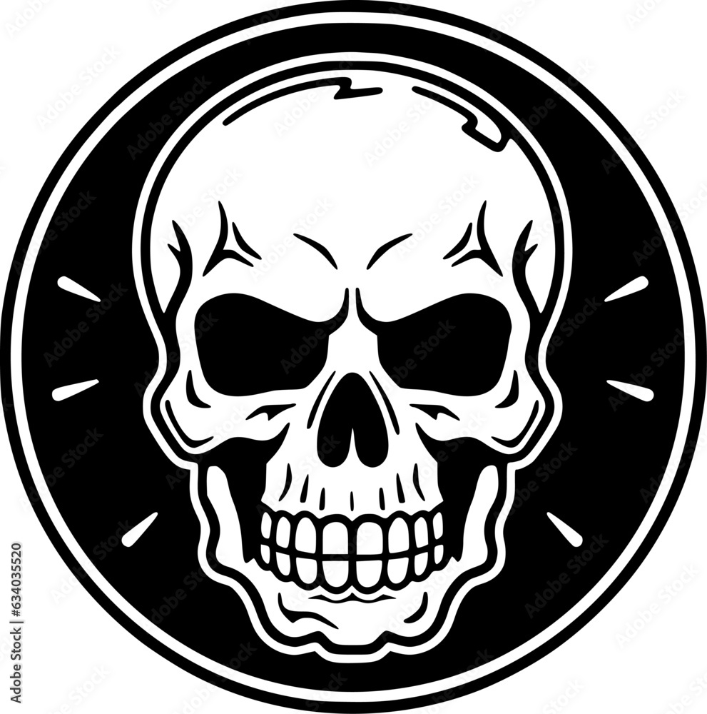Skull - High Quality Vector Logo - Vector illustration ideal for T-shirt graphic Skull - High Quality Vector Logo - Vector illustration ideal for T-shirt graphic