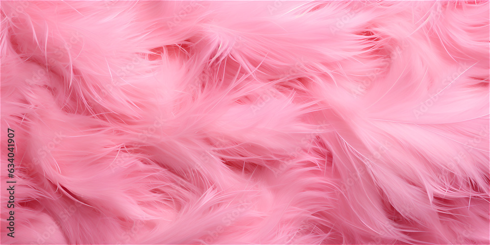 Pastel pink textured feather background, ai generated Pastel pink textured feather background, ai generated