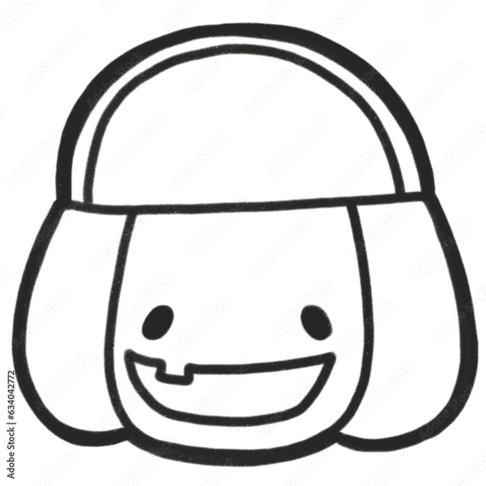 Outline Cute Halloween Elements 