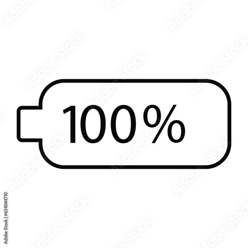 Battery, full, charge icon