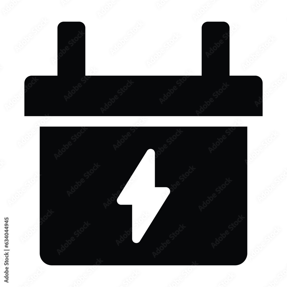 Battery, power, energy icon Battery, power, energy icon