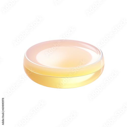 Place for text on a light transparent background with cetyl ester wax photo