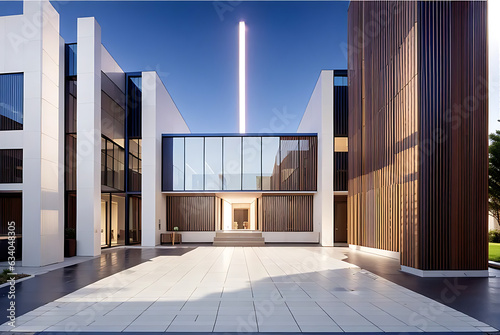 entrance to the building