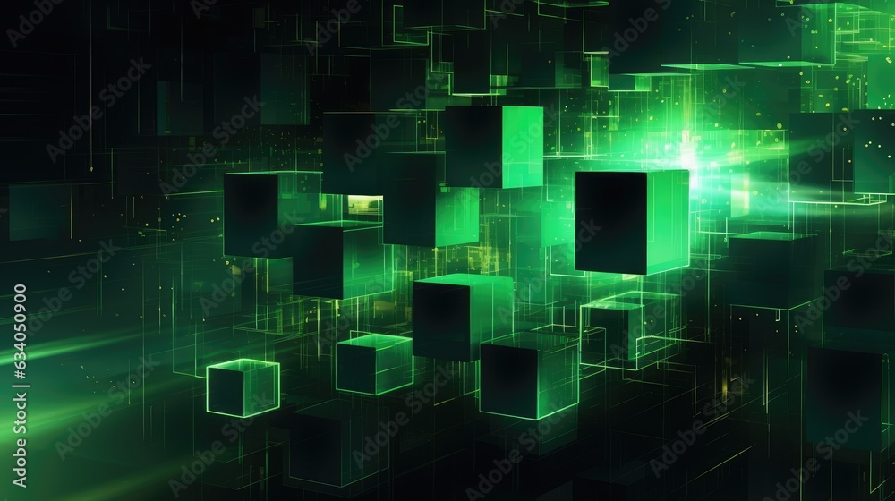 Abstract binary background