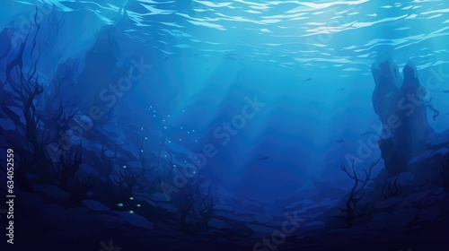 Deep Blue Background