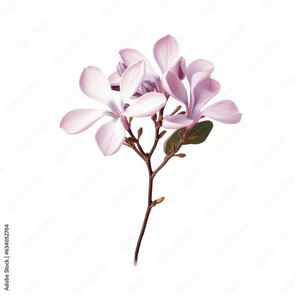 Naklejka premium Flower of lilac color