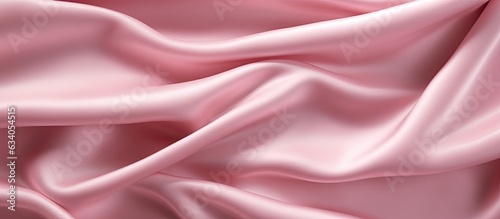 Empty pink fabric background of soft and smooth texture material Space for text