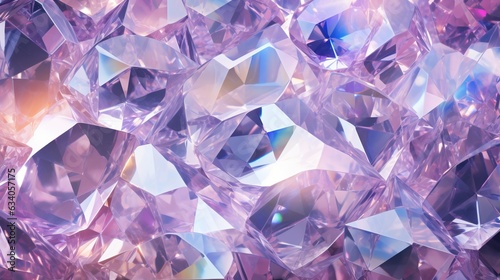Glistening purple diamond background. 
