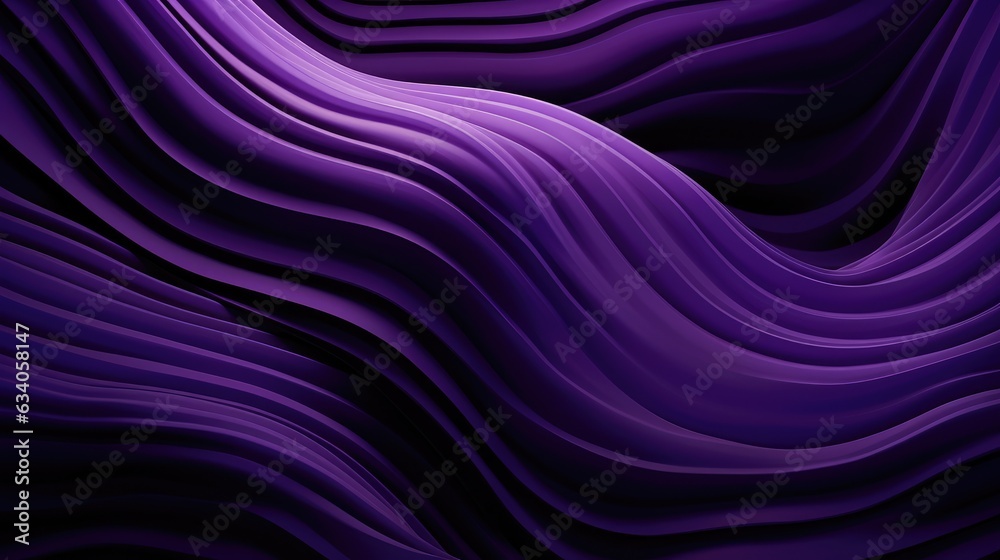 Purple Waves on Dark Background Purple Waves on Dark Background
