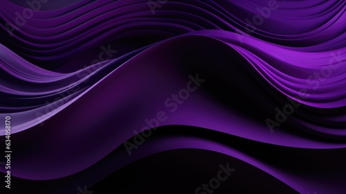 Purple waves on a dim background