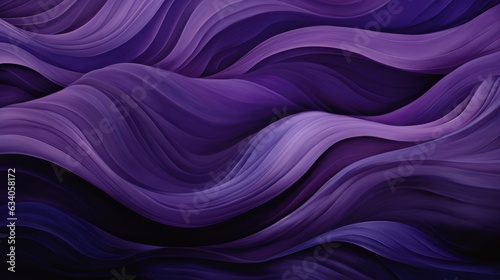 Purple waves on a dim background