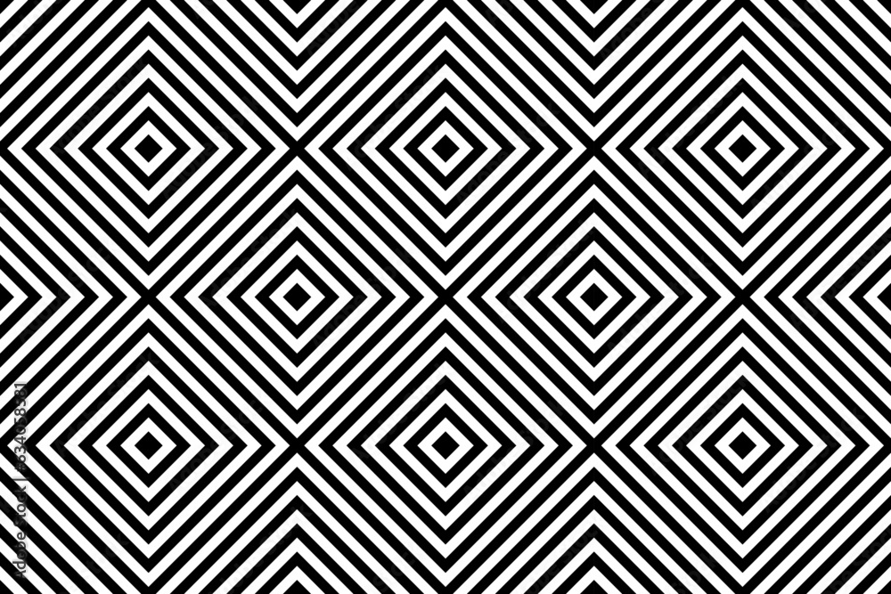 Seamless Geometric Striped Lines Checked Black and White Pattern. Seamless Geometric Striped Lines Checked Black and White Pattern.
