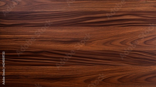 Textured walnut wood background in rich brown hues.