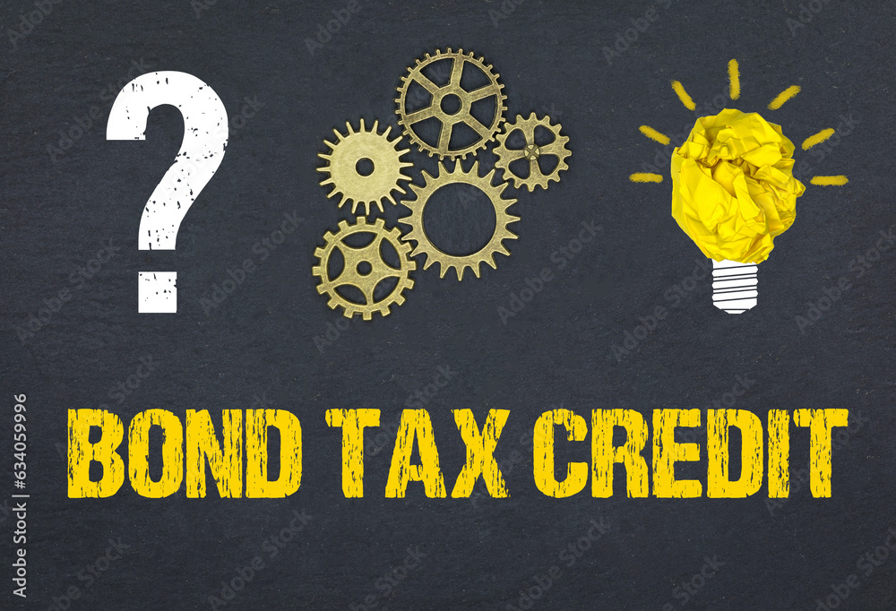 Bond Tax Credit	 - obrazy, fototapety, plakaty 