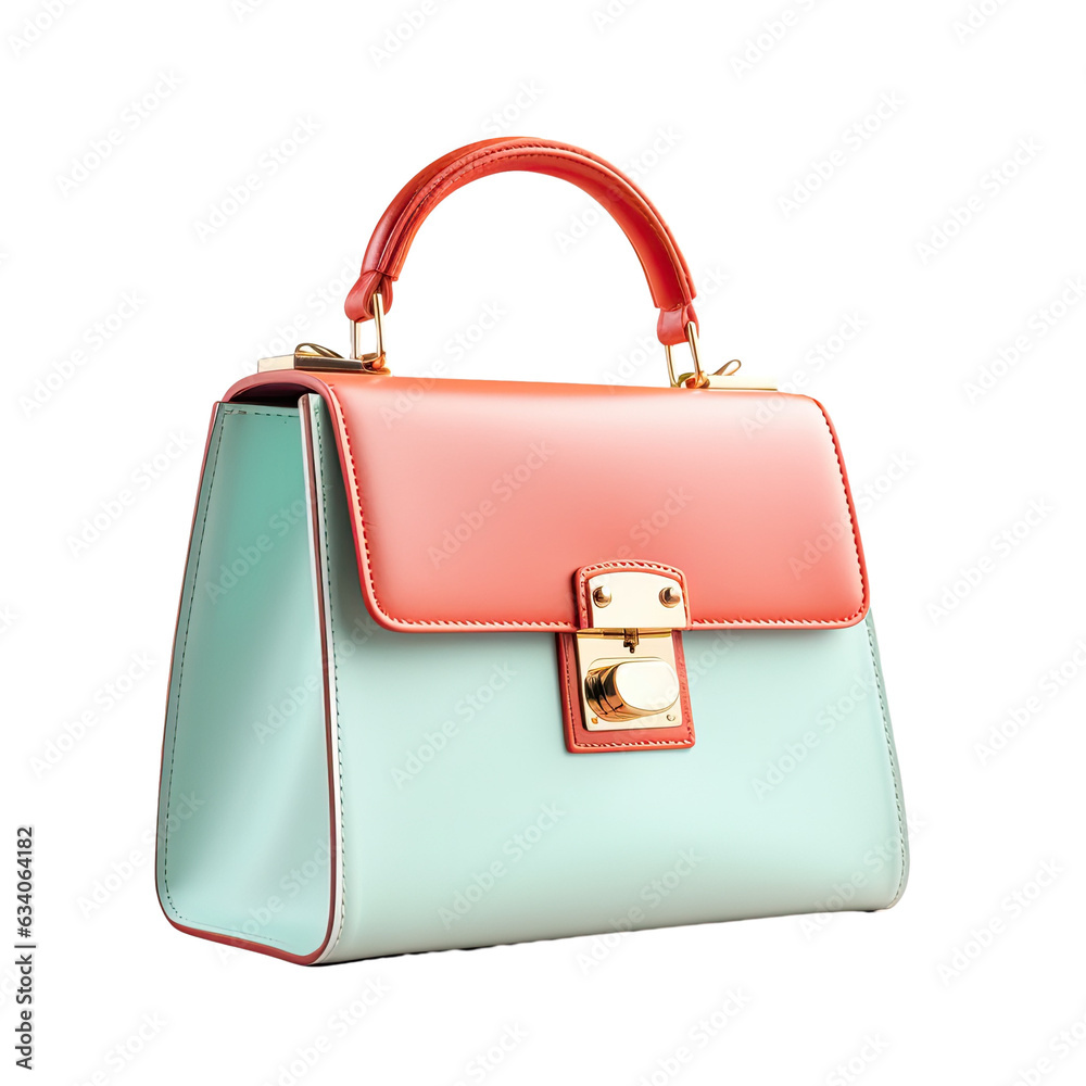 Fotografie transparent background isolates woman s bag