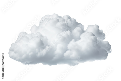cloud isolated photo