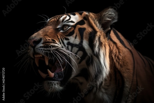 Portrait of tiger. © abstract Art
