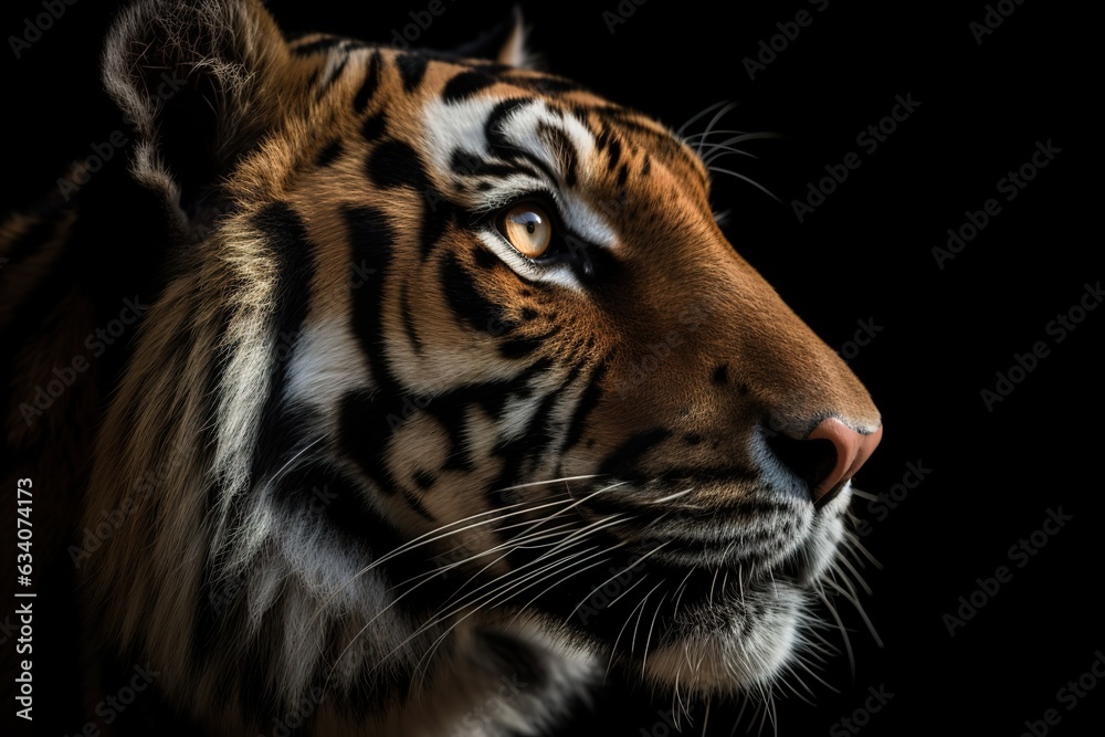 Obraz premium View of tiger in nature