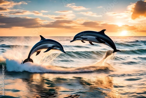 dolphin jumping out of water  dolphin jumping in the sea  Dolphins Jumping out of Water  
