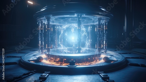 hadron antimatter vacuum reactor photo