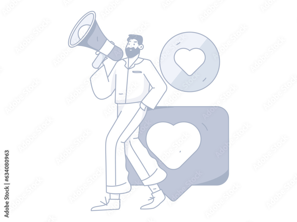 Virtual characters social communication concept business flat vector hand drawn illustration
Virtual characters social communication concept business flat vector hand drawn illustration