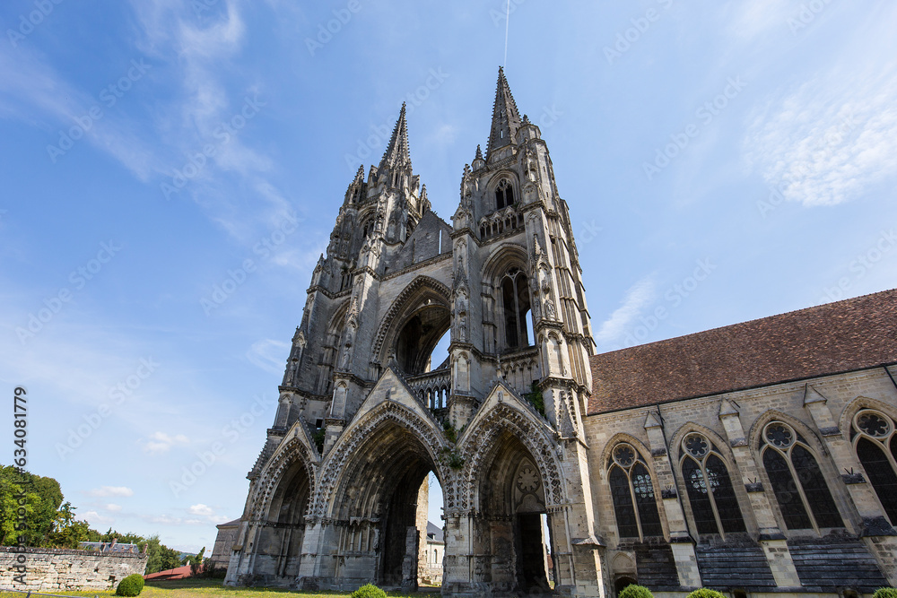 Saint Jean des vignes abbey, Soissons, France