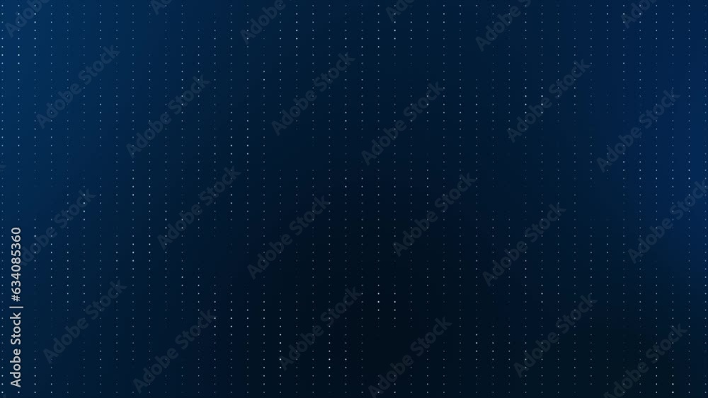 appearing and disappearing random dots and grid, Abstract technology dark Royal blue background, stock animation motion graphics design appearing and disappearing random dots and grid, Abstract technology dark Royal blue background, stock animation motion graphics design