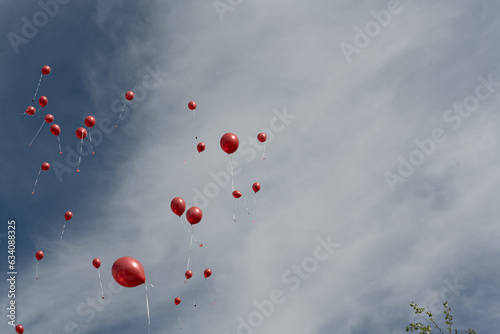 luftballon himmel