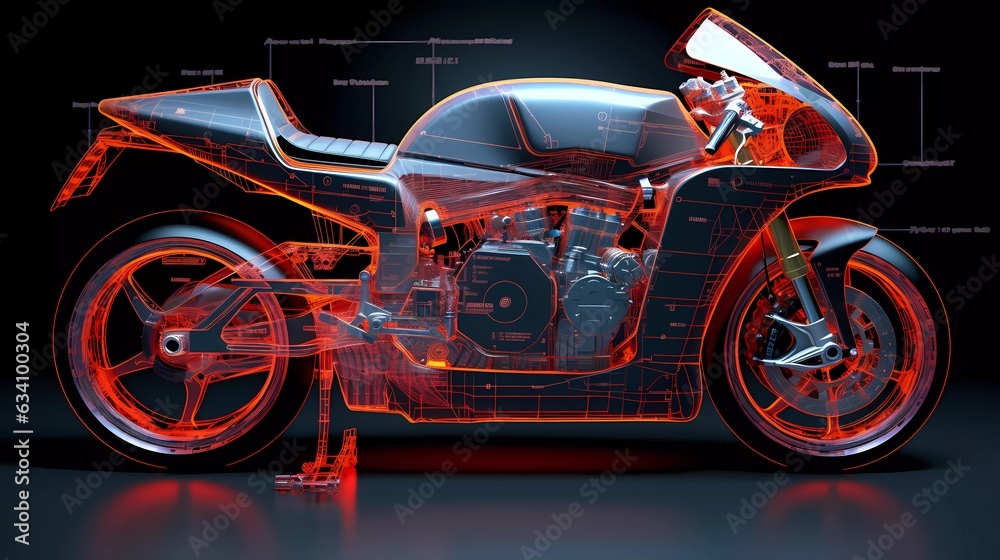 Racing Motorcycle, Superbike, Hypercycle, motorbike, Hyperbike, future motorcycle, Racing bike, Motorcycle concept design
