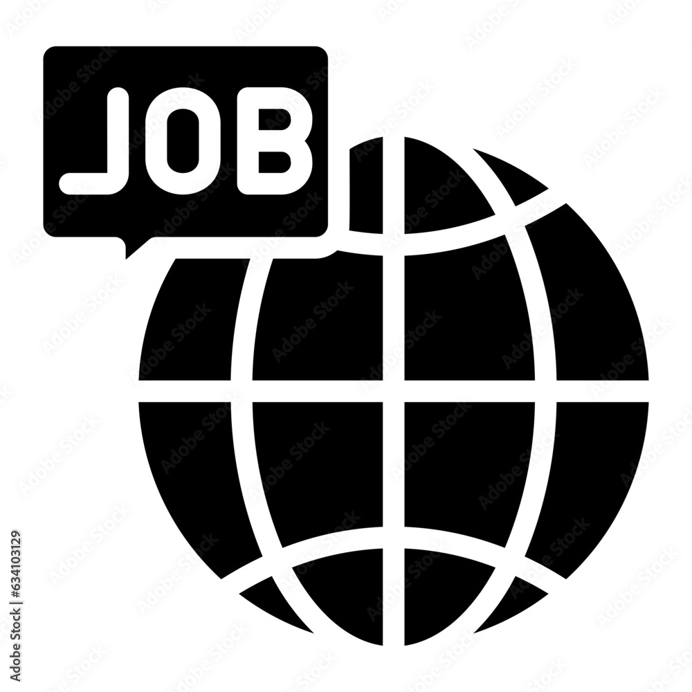 worldwide glyph icon worldwide glyph icon