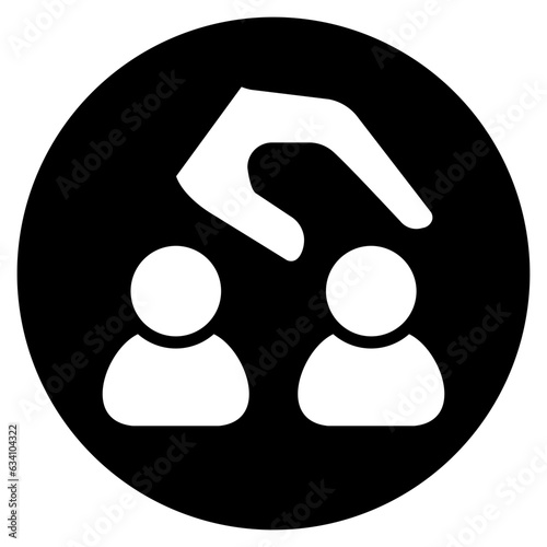 new hire glyph icon