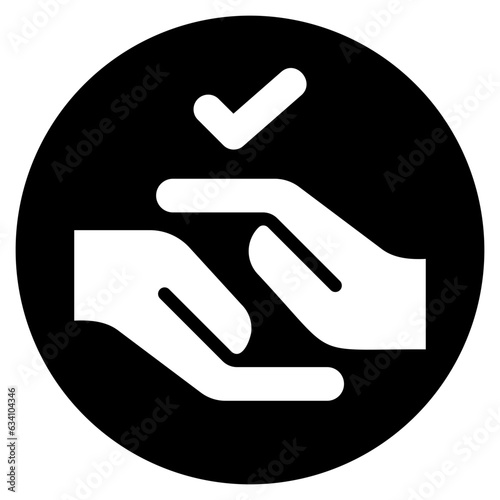 new hire glyph icon