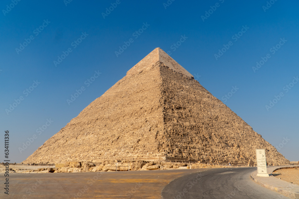 Pyramides in Cairo