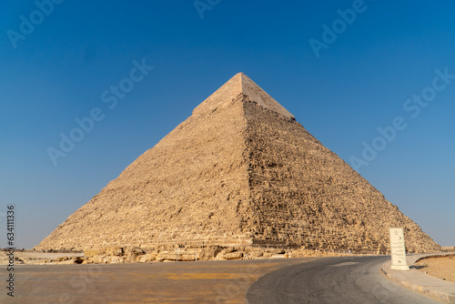 Pyramides in Cairo