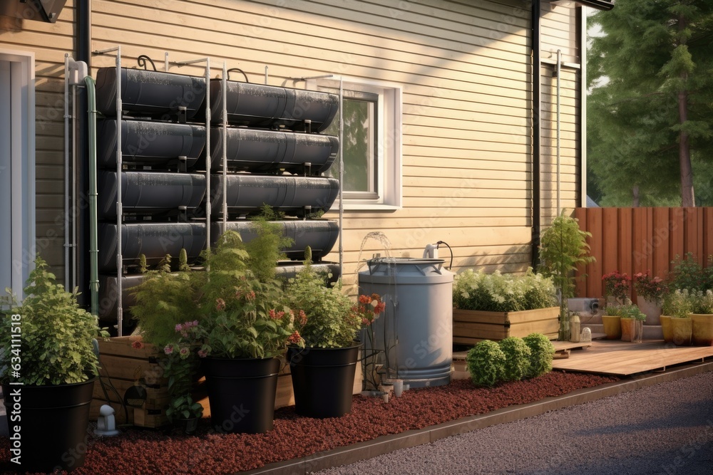 rainwater harvesting system outdoors rainwater harvesting system outdoors